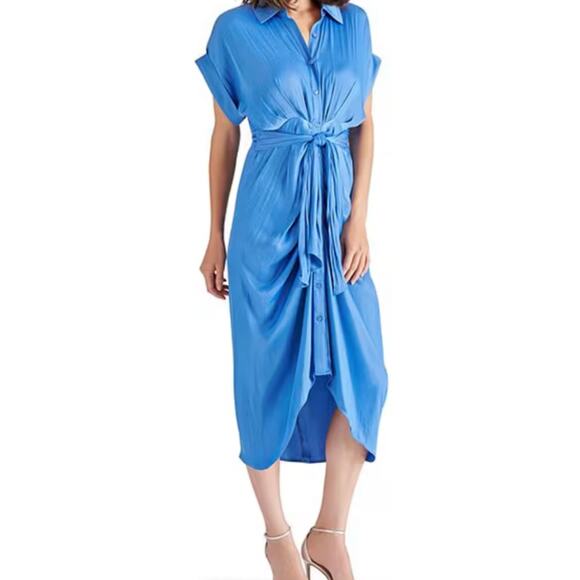 Steve Madden Tori Midi Shirt Dress Size 2 NWT - Picture 10 of 10